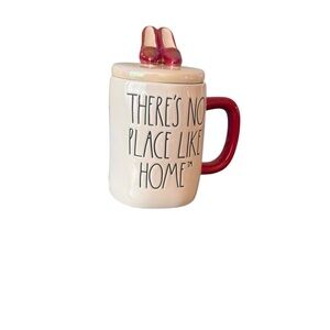 Rae Dunn The Wizard Of Oz "There's No Place Like Home" Mug/Container W/Lid Handl